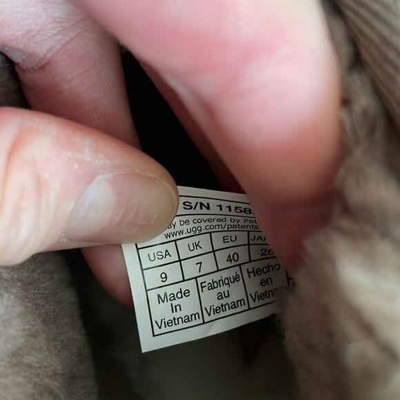 UGG Classic Ultra Mini New Heights Boots Hickory US Women Size 9/UK 7/EU 40 - Picture 12 of 16